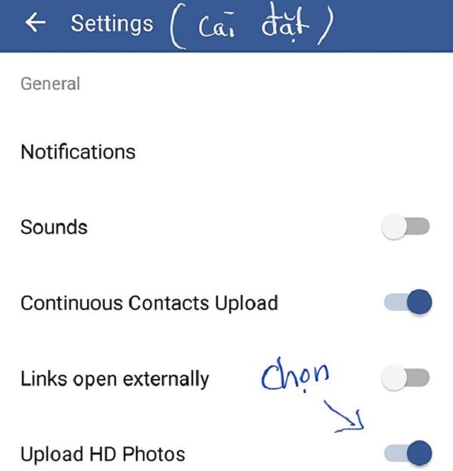 Cách up ảnh lên Facebook không bị giảm chất lượng