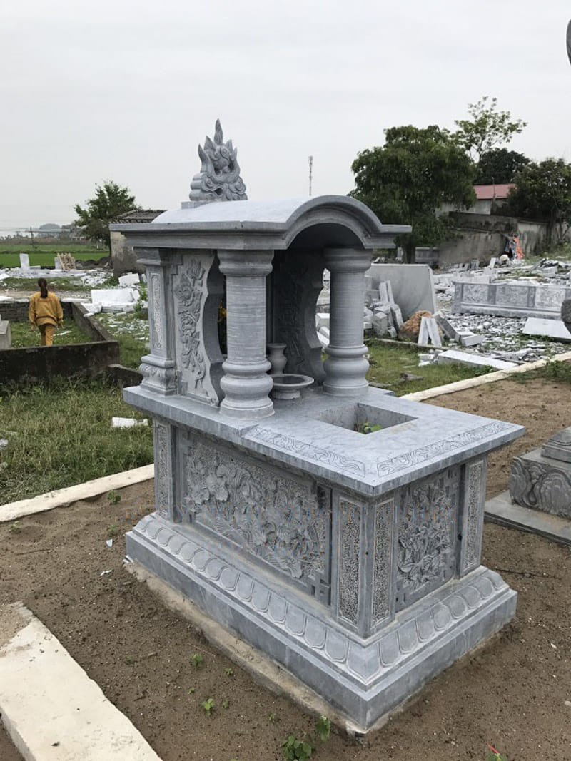 Những mẫu mộ đơn đẹp, hợp phong thủy tại binhminhstone.vn 8 